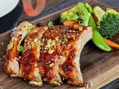 蜜汁烟熏伊比利亚黑猪肋排-Nord Grill&Bar Highland诺德西餐(深圳欢乐海岸店)