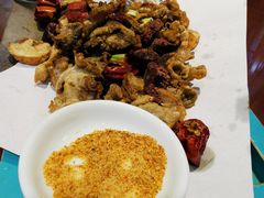 炸肥肠-那家老院子东北菜·饺子·小鸡炖蘑菇(艳华街店)