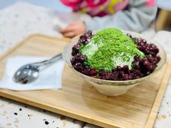 抹茶红豆鲜奶冰-MINIPOPO鲜奶·甜品(宽厚里店)