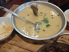 耙豌豆牛骨汤-国强牛肉(洋河总店)