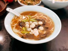 虾爆鳝面-奎元馆.百年奎元.非遗传承(西湖边的解放路店)