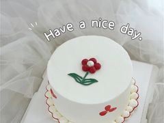 复古人物手绘动物奶油蛋糕-艾加柒克蛋糕茶歇甜品台(春熙路店)