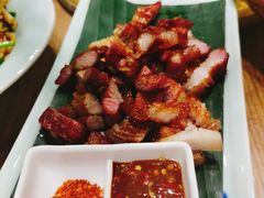 烤五花肉-纳禾春.云南.版纳特色菜.傣味手抓饭(南亚店)