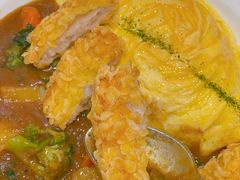 炸虾排咖喱蛋包饭套餐-池奈·咖喱蛋包饭(熙地港店)