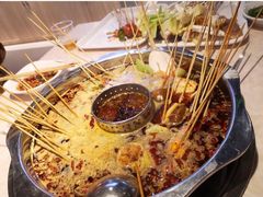 鸳鸯锅底-佰人王串串香火锅(洋珠巷店)