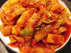 鱼饼炒年糕-博欧姆新派韩国料理·炸鸡(艾尚店)