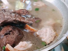 大肠猪血汤-阿灶卤煮老店·姜母鸭(五店市总店)