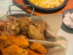 黄油蒜炸鸡小腿-富乐满韩国正宗炸鸡韩国料理(虹泉路店)