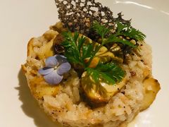 虾仁牛肝菌烩饭-蓝瓶子BlueBottle(东瓯智库店)