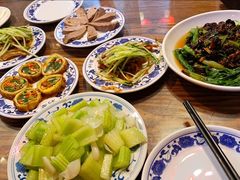 豆豉鲮鱼油麦菜-利群烤鸭店(前门店)