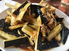 蛤蜊肉拌茄子-华春餐馆(鱼山路店)