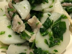 荠菜炒年糕-旧款宁波饭店(华敏世纪广场店)