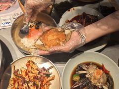 -草家酱蟹炭火烤肉店(珲春南路一店)
