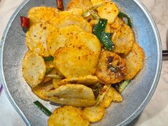 干锅土豆片-茅庐毛血旺(临沂泰盛广场店)
