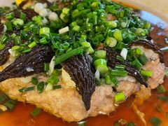 羊肚菌蒸蛋-周三的情书花园餐厅(江北店)