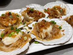 蒜蓉粉丝蒸扇贝-神洲四海大酒楼(王府井澳门中心店)