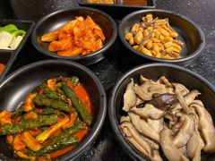 餐前小菜-九田家黑牛烤肉料理(珠江摩尔店)