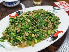 蚬肉炒韭菜-伟记牛蹄(道滘店)