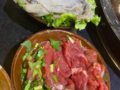 绿色毛肚-麻大侠老火锅(巴国城店)