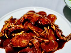 毛蟹炒年糕-屋里厢上海菜馆