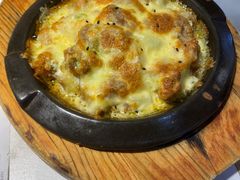 烤鸡爱上芝士-猪啊牛呀羊啊铜盘烤肉(正大广场店)