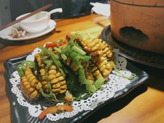 椒盐玉米-捞围鲜·港式打边炉(海阳路店)