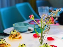 法式香煎鹅肝(客)-蜜桃花开·中西融合菜E&W(南长街店)