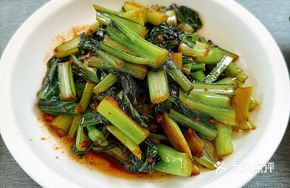 Sauce-Roasted Greens
