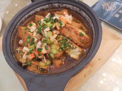 石锅海鲜自制豆腐-御和宴·精品粤菜(天润御海湾店)