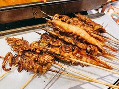 -宝记烧烤·碳锅羊肉·羊蝎子火锅·夜食社(文体路创始店)