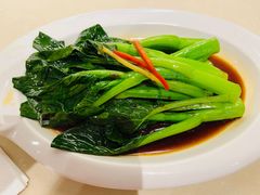 白灼广东芥兰-香港池仔记肠粉王(博多新记襄阳南路店)
