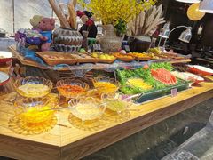 自助取餐区-茅庐川菜