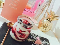 覆盆子蓝莓酸奶-Smile House咖啡馆(群芳小区店)