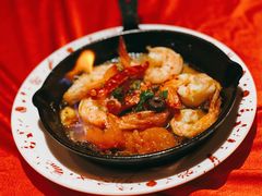 火焰橄榄油爆虾-BROWNSTONE布朗石西班牙餐厅(富城店)