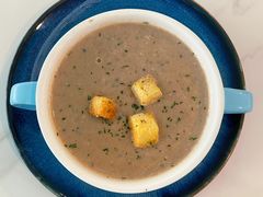 野菌忌廉汤-拾挚扒房(招商花园城店)