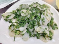 荠菜炒年糕-老太婆饭店(广义路店)