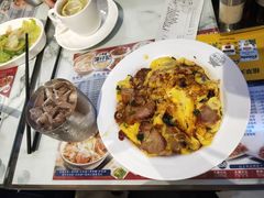 牛肉葱花滑蛋饭-深仔记茶餐厅(亚士厘道店)