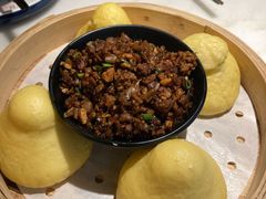 御街窝窝头配小炒肉-绿茶餐厅(深圳龙华天虹购物中心店)