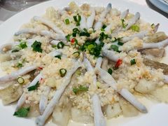 手撕茄子蒸沙虫-聚福宝合苑食府(南头镇店)