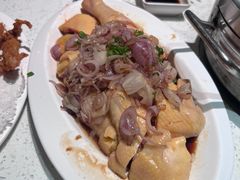 葱油鸡-肥仔文澳门猪骨煲(南京西路店)