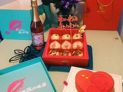 奶茶巧克力小红心儿童蛋糕甜品-法兰之吻蛋糕甜品(大望路店)