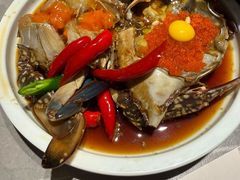 -草家酱蟹炭火烤肉店(珲春南路一店)