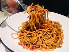 黑椒牛柳丝炒意粉-半秋山西餐厅(襄阳万达店)