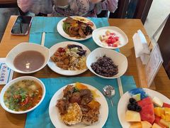 -亚龙湾希尔顿自助餐厅·海鲜·烧烤·沙滩BBQ·现场乐队
