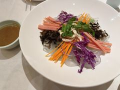 鸡丝大拉皮-昱德来·天津菜·渤海湾小海鲜(华夏店)