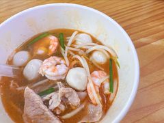 虾仁瘦肉丸子汤-明月虾面(厦禾路店)