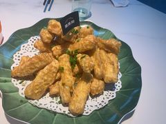 咸蛋黄茄子-园里前·私厨福建菜(台江万达店)