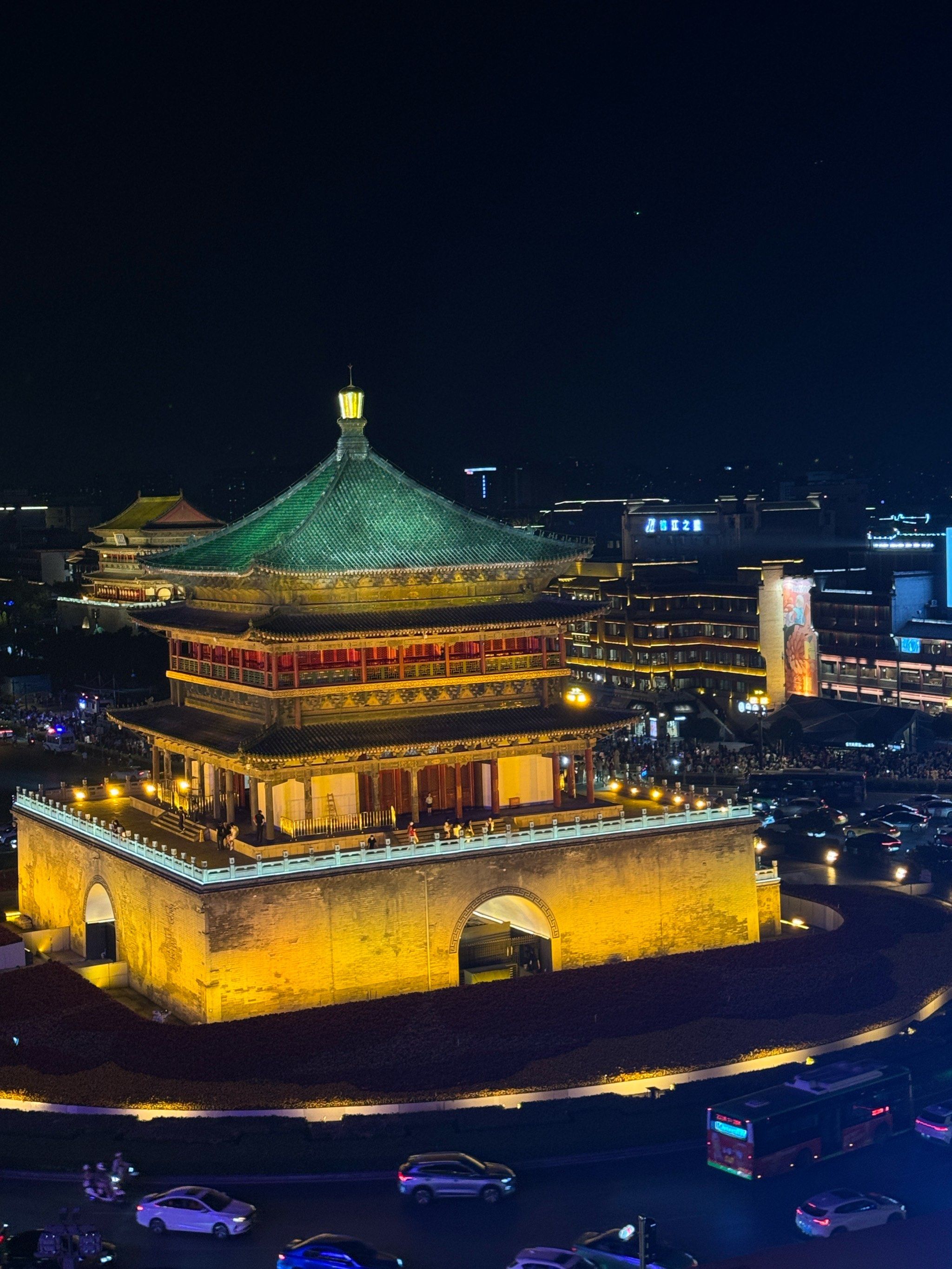 夜晚的长安好像更迷人