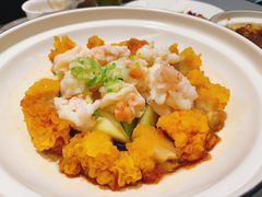 热炝牡丹虾球-狮王府淮扬菜(新街口友谊店)