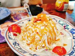 炸温泉蛋土豆泥沙律-仙隐小鹿中華の日料(正弘城店)